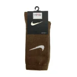 جوراب ساقدار نایک قهوه ای