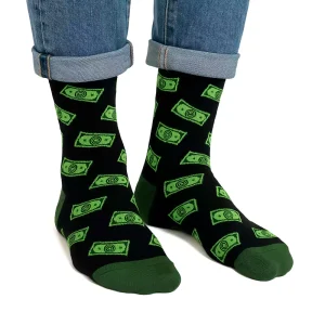 جوراب طرح اسکناس دلار