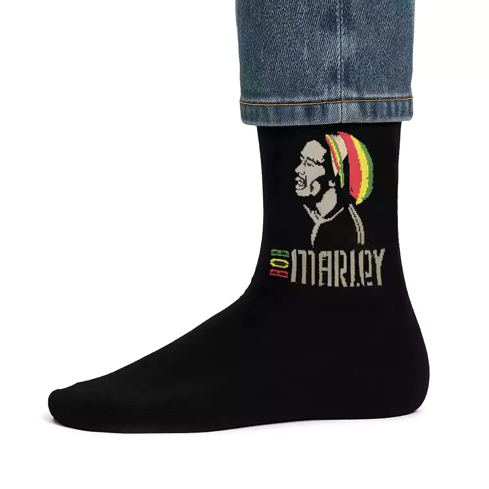 جوراب طرح باب مارلی