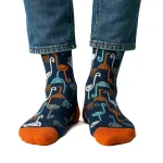 جوراب طرح فلامینگو مینیمال