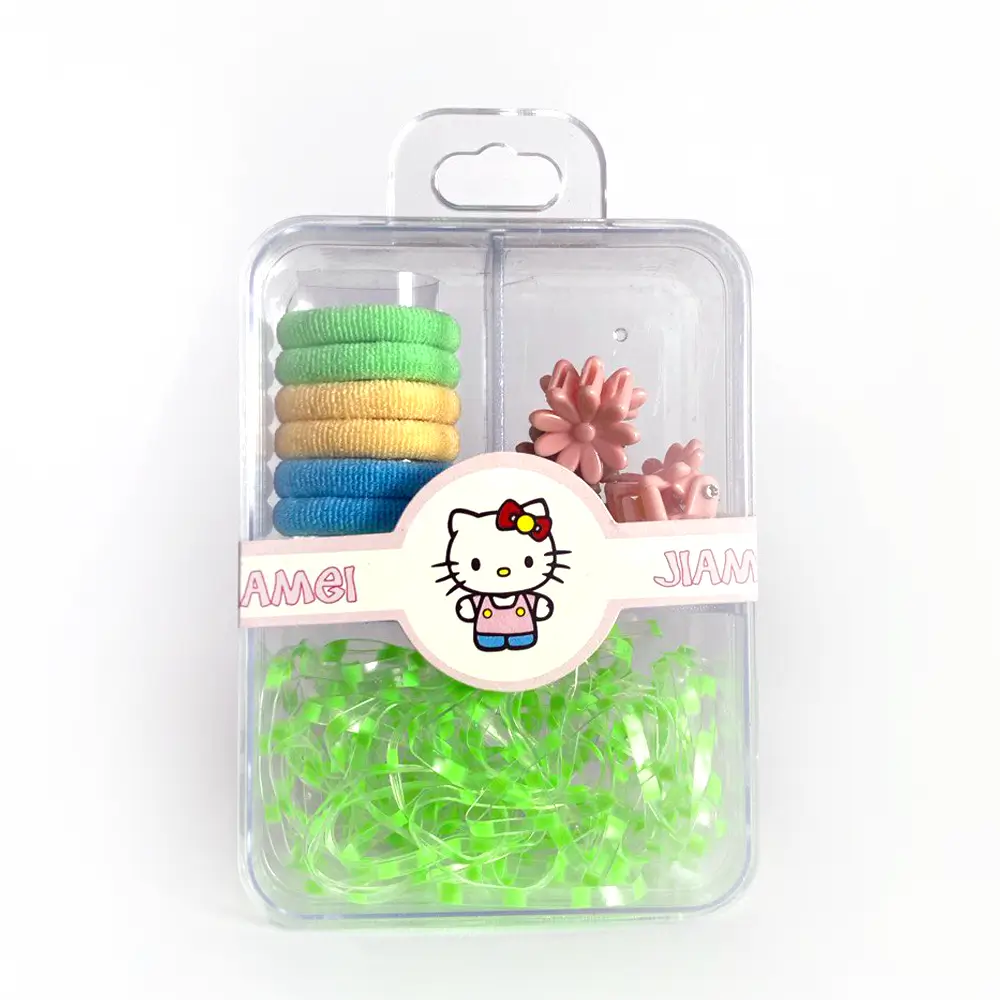 کش سبز و گیره دخترانه کیتی