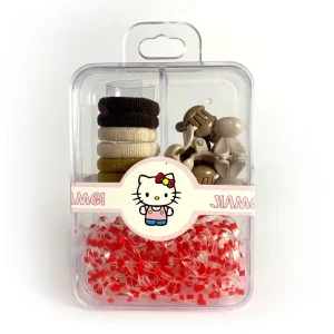 کش قرمز و گیره دخترانه کیتی